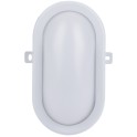 LED lampa ovalna 12W 4000K IP54 bela