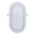 LED lampa ovalna 6W 4000K 420lm IP54 bela