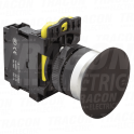 Gljivasti taster crno1×NO. 5A/230V AC-15. 40mm. IP65