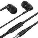 BAVIN slušalice 3,5mm 1,2m crna - HX851
