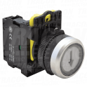 Taster belo sa crnom strelicom1×NO. 5A/230V AC-15. IP65