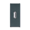 MODE USB Punjac 1M2.1A 5V antracit 6629.A