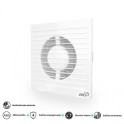 Ventilator fi 125 E125S MRE 16W ERO bela