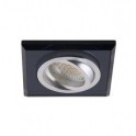 UGRADNA ROZETNA KVADRAT 1XGU10 CRNI KRISTAL 705 BBLINK