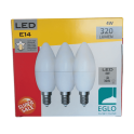 LED SIJALICA E14 4W WW 3000K TOPLO BELA 3pack 10709 EGLO