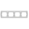 STATUS Cetvorostruki ukrasni okvir horizontalni beli
