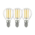 LED SIJALICA E14 P45 4W 2700K FILAMENT 3pack 12812 EGLO