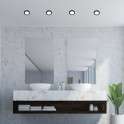 SPOLJNA UGRADNA LED LAMPA 3W COCO ZA KUPATILO CRNA 5274 IP44 RABALUX