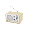 DENVER TR-63LW FM RADIO Lightwood