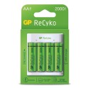 GP PUNJAČ Baterija ZA 4 x AAA/AA + 4 PUNJIVE AA BAT. 2100mAh