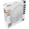LED plafonjera Oyster Pandora CCT alu 48W sa daljinskim