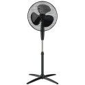 NIAROS PODNI Ventilator PREČNIKA 43CM, 45W, VISINA DO 133CM ,CRNI