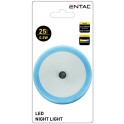 Nocno okruglo svetlo 0.5W 6400K plava