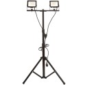 LED reflektor na stativu 2x30W NW 4000K IP65 2 glave