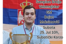 Šahovska simultanka sa šampionom Srbije