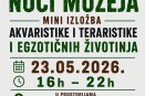 Noć muzeja - mini izložba akvaristike, teraristike i egzotičnih životinja