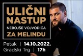 Nebojša Vojvodić na Trgu za Melindu