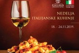 Nedeljni ručak - Nedelja italijanske kuhinje