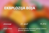 Samostalna izložba slika Maje Kovač ,, Eksplozija boja''