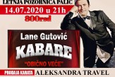 OTKAZANO Monodrama Laneta Gutovića "Obično veče"