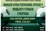 Finale „Zavičajnog kupa Republike Srpske” u malom fudbalu
