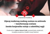 79. Znanstveni kolokvij ZKVH-a: Utjecaj modernog modnog sustava na antimodu