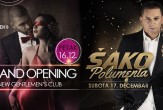 Grand opening - New Gentlemen's club