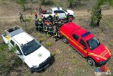 Vatrogasci uvežbavali gašenje šumskih požara, pa odmah intervenisali na terenu