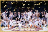 Šampionski doček na Trgu slobode za košarkaše Spartaka