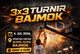 Četvrti 3x3 turnir u Bajmoku - prijave u toku