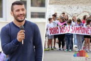 Davor Štefanek u poseti OŠ "Đuro Salaj"