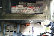 Sprečeno krijumčarenje cigareta skrivenih u braniku autobusa