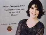 Sutra koncert Bijane Gorunović