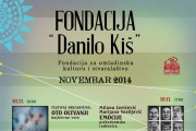 Program Fondacije "Danilo Kiš" za novembar