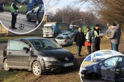 Četiri automobila učestvovala u saobraćajnoj nezgodi kod Medicinske škole