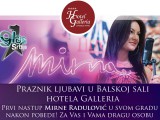 Mirna Radulović u hotelu Galleria za Dan zaljubljenih