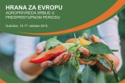 Poljoprivredni forum "Hrana za Evropu" od 15. do 17. oktobra u hotelu Galerija
