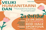 Nedelja je dan za humanost: "Porodična karika humanosti" za malu Sofiju