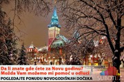 Gde za Novu godinu? Ponude organizovanih dočeka na sajtu subotica.com