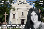 Sahrana Tijane Jurić danas u 17 časova na groblju u Dudovoj šumi
