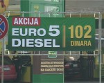 Eurodizel po ceni od 102 dinara