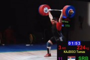 Dve medalje Tamaša Kajdočija na Svetskom prvenstvu u dizanju tegova