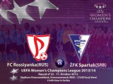 Uživo: Spartak - Rossiyanka (revanš utakmica Lige šampiona za žene)