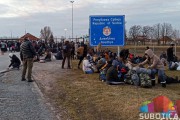 Na Kelebiji više nema grupnog protesta, prelaz otvoren oko 7 časova