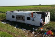 Prevrnuo se autobus kod Bačke Topole, jedna putnica poginula