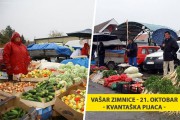 Vašar zimnice u subotu na Kvantaškoj pijaci