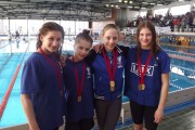 Plivači Spartaka vicešampioni Srbije (pioniri i mlađi pioniri)