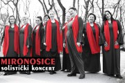Prvi solistički koncert grupe "Mironosice Subotica" u petak u Velikoj većnici