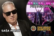 Proslava Dana grada uz Sašu Matića, mađarski bend "Piramis" i Subotički simfonijski orkestar