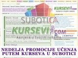 Nedelja promocije učenja putem kurseva u Subotici